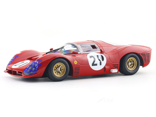 1966 Ferrari 330 P3 Spider No. 21 Lorenzo Bandini Jean Guichet Le Mans 1:18 Werk83 licensed diecast scale model car collectible