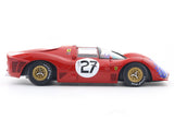 1966 Ferrari 330 P3 Spider No. 27 1:18 Werk83 Licensed Diecast Scale Model Car Collectible