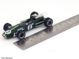 1967 Brabham BT24 #2 Denis Hulme 1:43 diecast scale model car collectible