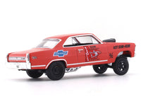 1967 Chevrolet Nova Gasser red 1:64 M2 Machines diecast scale car collectible