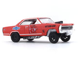 1967 Chevrolet Nova Gasser red 1:64 M2 Machines diecast scale car collectible