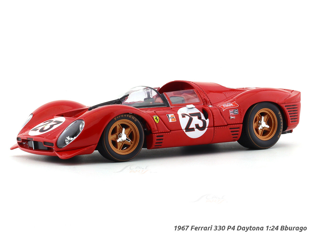 1967 Ferrari 330 P4 Daytona 1:24 Bburago licensed diecast Scale Model ...