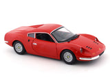 1967 Ferrari Dino 206 red 1:24 diecast scale model truck collectible