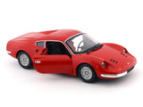 1967 Ferrari Dino 206 red 1:24 diecast scale model truck collectible