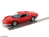 1967 Ferrari Dino 206 red 1:24 diecast scale model truck collectible