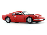 1967 Ferrari Dino 206 red 1:24 diecast scale model truck collectible