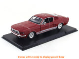 1967 Ford Mustang GT red 1:24 Maisto diecast alloy scale model car