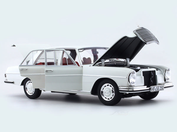 1967 Mercedes-Benz 250 SE W108 white 1:18 Norev diecast Scale 
