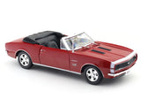 1967 Chevrolet Camaro SS 396 Convertible red 1:18 Maisto diecast Scale Model car