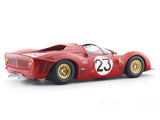 1967 Ferrari 330 P3 Spider No. 23 1:18 Werk83 Licensed Diecast Scale Model Car Collectible