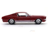 1967 Ford Mustang GT Acrylic Case 1:24 Bburago Licensed Diecast Scale Model Car Collectible