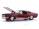 1967 Ford Mustang GT Acrylic Case 1:24 Bburago Licensed Diecast Scale Model Car Collectible