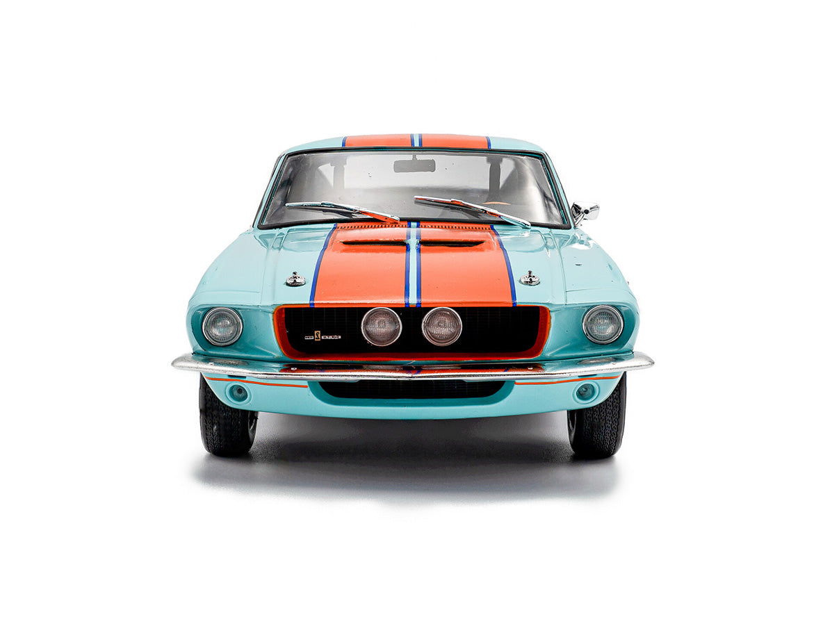 1967 Shelby Mustang GT500 Gulf Tribute 1:18 Solido Licensed Diecast Sc
