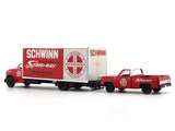 1968 Chevrolet C60 & 1973 Chevrolet Step Side 1:64 M2 Machines diecast hauler scale model