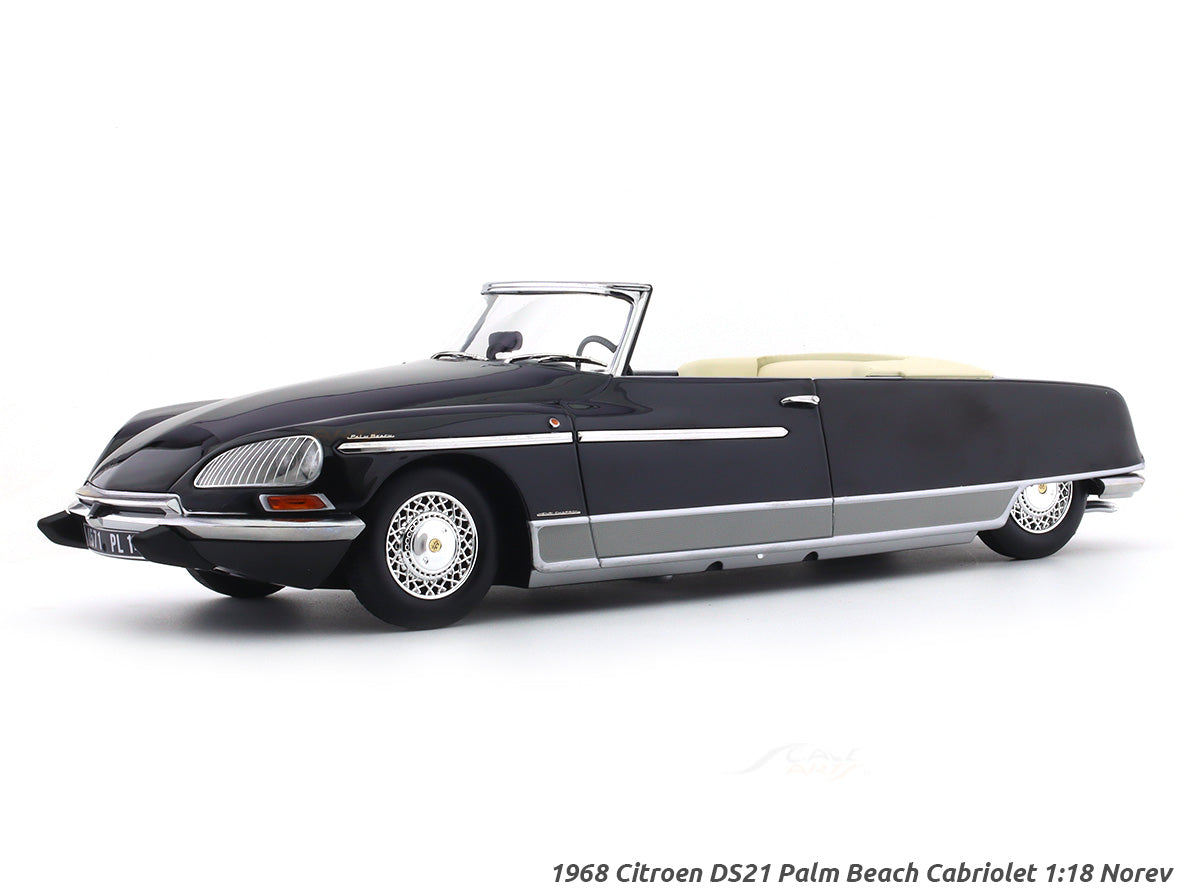 1968 Citroen DS21 Palm Beach Cabriolet 1:18 Norev diecast scale model car  collectible