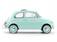 1968 Fiat 500 L Pestal blue 1:18 Norev diecast scale model car collectible