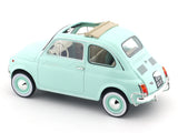 1968 Fiat 500 L Pestal blue 1:18 Norev diecast scale model car collectible