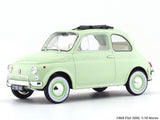 1968 Fiat 500L green 1:18 Norev diecast Scale Model collectible