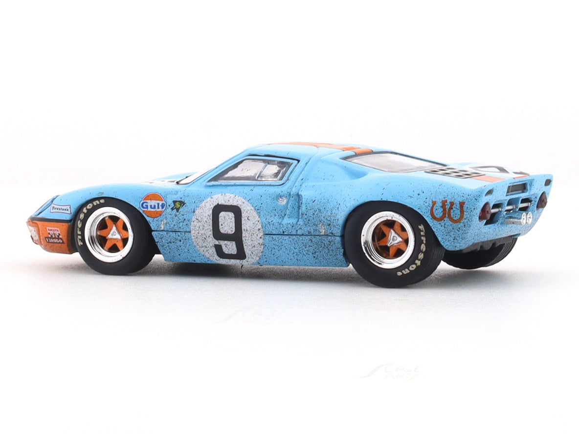 1968 Ford GT40 24h LeMans Set of 2 cars 1:64 Zoom diecast scale