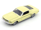 1968 Ford Mustang GT 390 cream 1:64 M2 Machines diecast scale car collectible