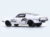 1968 Ford Mustang White graphics 1:64 M2 Machines diecast scale car collectible