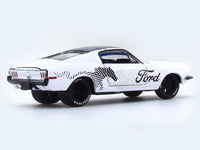 1968 Ford Mustang White graphics 1:64 M2 Machines diecast scale car collectible