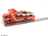 1968 Dodge L600 Race Hauler & 1969 Charger Daytona 1:64 M2 Machines diecast hauler scale model