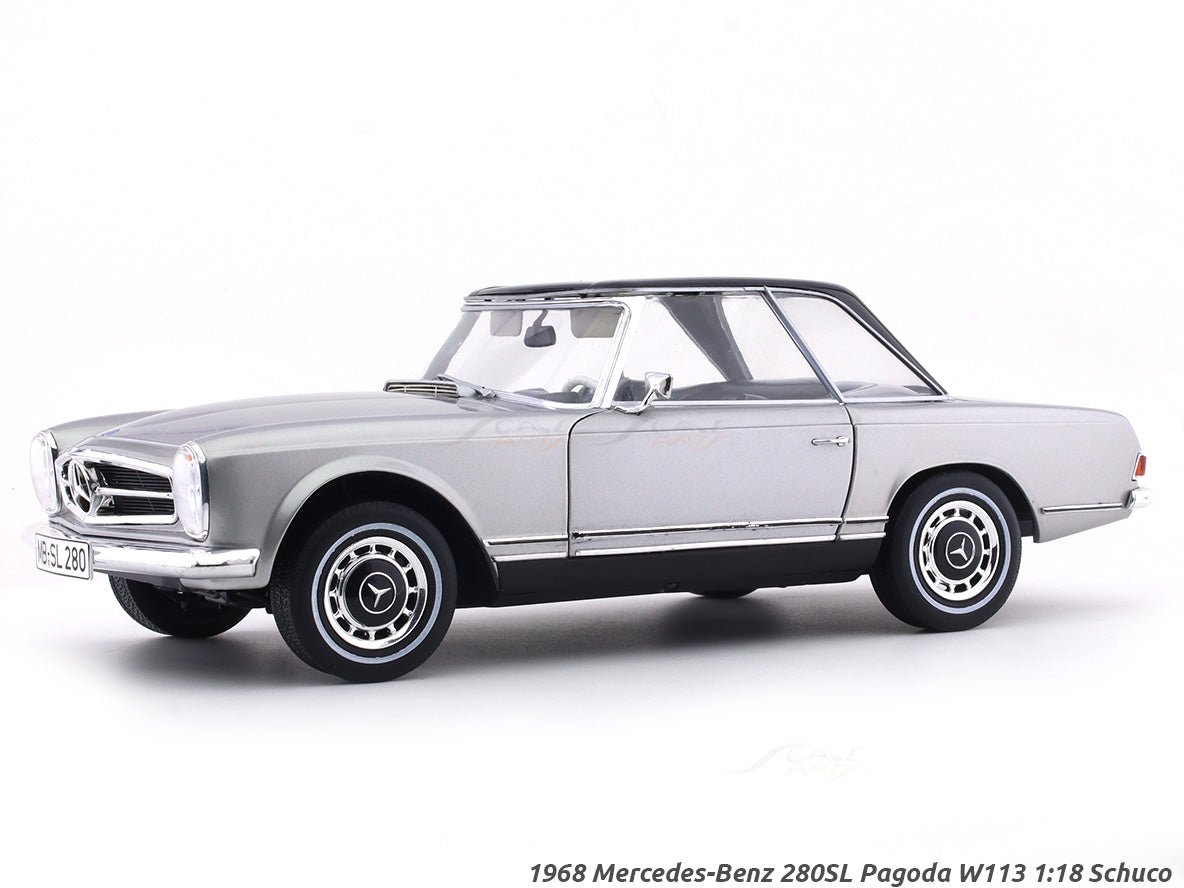 1968 Mercedes-Benz 280SL Pagoda W113 1:18 Schuco diecast scale model ...
