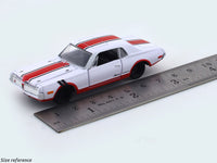 1968 Mercury Cougar white 1:64 M2 Machines diecast scale model collectible