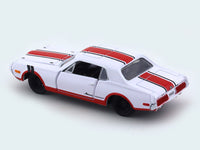 1968 Mercury Cougar white 1:64 M2 Machines diecast scale model collectible