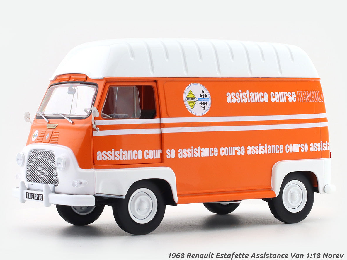 Norev Citroën Estafette Orange Assistance Course 1968 1/18 185123 | Achetez sur