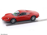 1968 Ferrari Dino 246 GT Red 1:18 Norev Licensed Diecast Scale Model Car Collectible