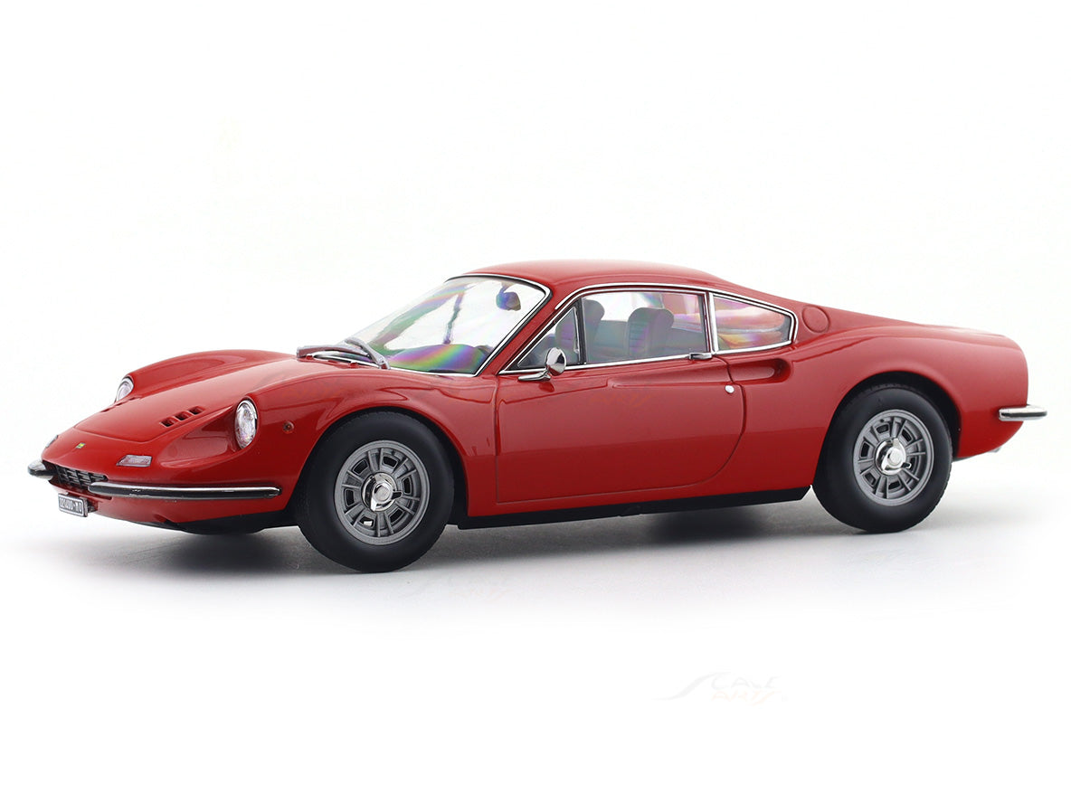 1968 Ferrari Dino 246 GT Red 1:18 Norev Licensed Diecast Scale