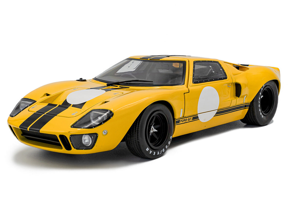 1968 Ford GT40 Mk 1 Yellow 1:18 Solido Licensed Diecast Scale