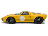 1968 Ford GT40 Mk 1 Yellow 1:18 Solido Licensed Diecast Scale Model Car Collectible