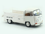 1968 Volkswagen T2 Pick-Up Porsche White 1:18 Solido Licensed Diecast Scale Model Car Collectible