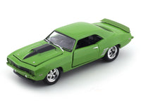 1969 Chevrolet Camaro SS RS 396 green 1:64 M2 Machines diecast scale model collectible