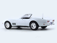 1969 Chevrolet Corvette Convertible white 1:18 Norev diecast scale model car collectible