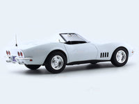 1969 Chevrolet Corvette Convertible white 1:18 Norev diecast scale model car collectible