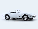 1969 Chevrolet Corvette Convertible white 1:18 Norev diecast scale model car collectible