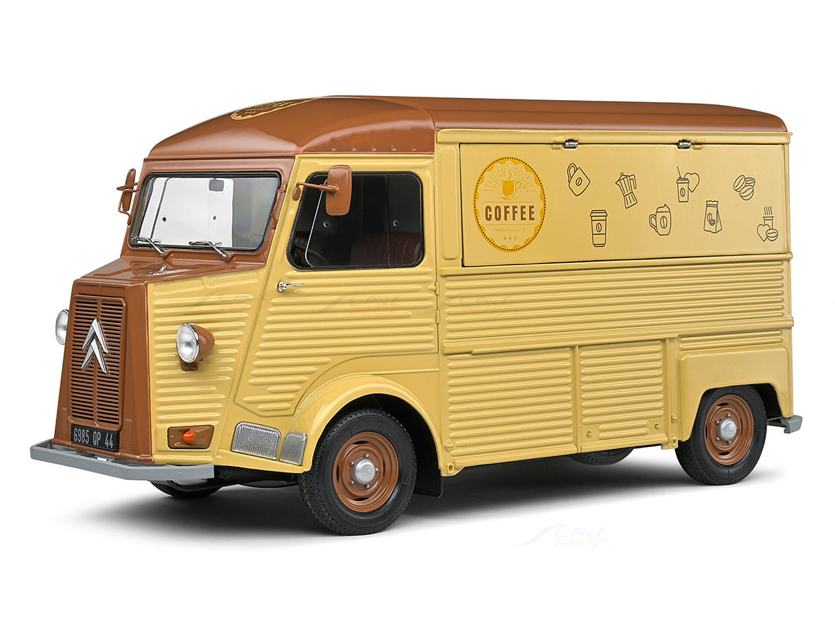 1969 Citroen HY Coffee Van 1:18 Solido licensed diecast scale