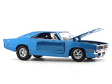 1969 Dodge Charger R/T blue 1:25 Maisto licensed diecast Scale Model car