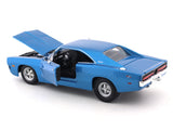 1969 Dodge Charger R/T blue 1:25 Maisto licensed diecast Scale Model car