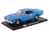 1969 Dodge Charger R/T blue 1:25 Maisto licensed diecast Scale Model car