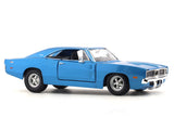 1969 Dodge Charger R/T blue 1:25 Maisto licensed diecast Scale Model car