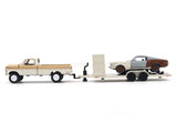 1969 Ford F-100 Ranger & 1968 Ford Mustang GT-390 1:64 M2 Machines diecast hauler scale model