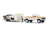 1969 Ford F-100 Ranger & 1968 Ford Mustang GT-390 1:64 M2 Machines diecast hauler scale model