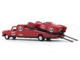 1969 Ford F-350 & Foose Coupe 1:64 M2 Machines diecast hauler scale model