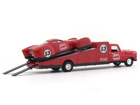 1969 Ford F-350 & Foose Coupe 1:64 M2 Machines diecast hauler scale model