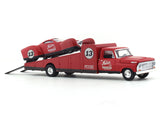 1969 Ford F-350 & Foose Coupe 1:64 M2 Machines diecast hauler scale model